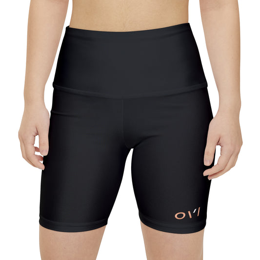 OVI Athletic Collection - Yoga/Pilates/Weight Training Shorts (Black)