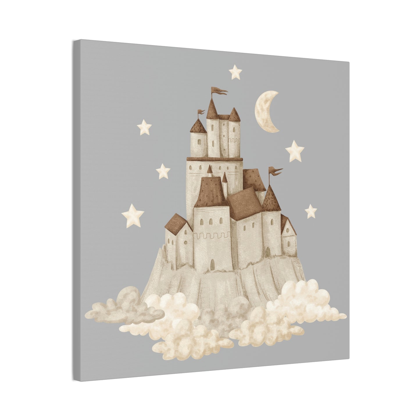 OVI Storybook Art Collection: Midnight Castle Canvas Stretched, 0.75"