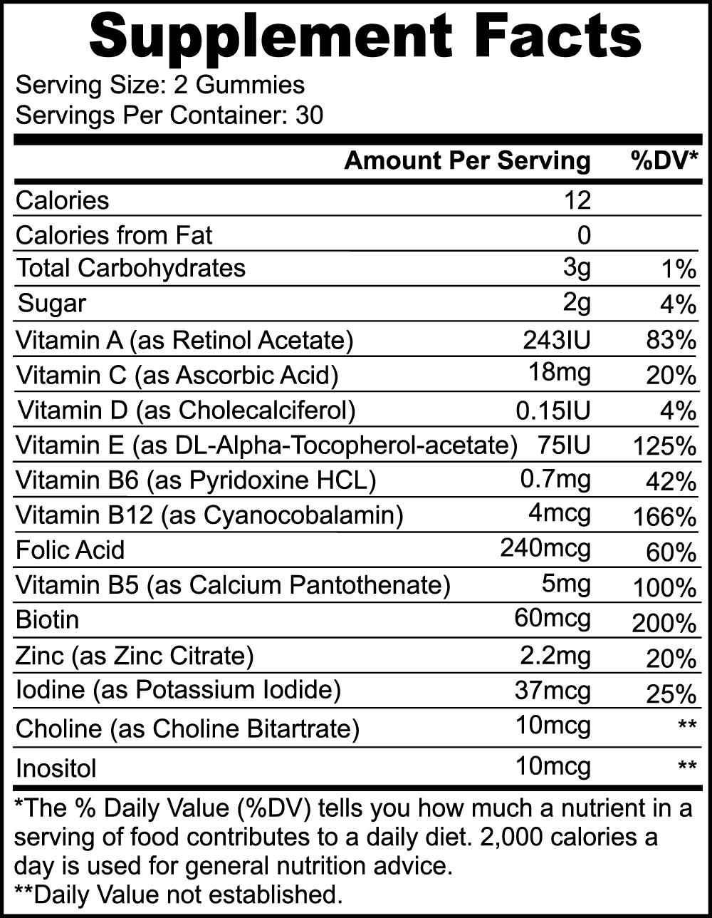 OVI Wellness Collection: Multivitamin Bear Gummies (Adult)