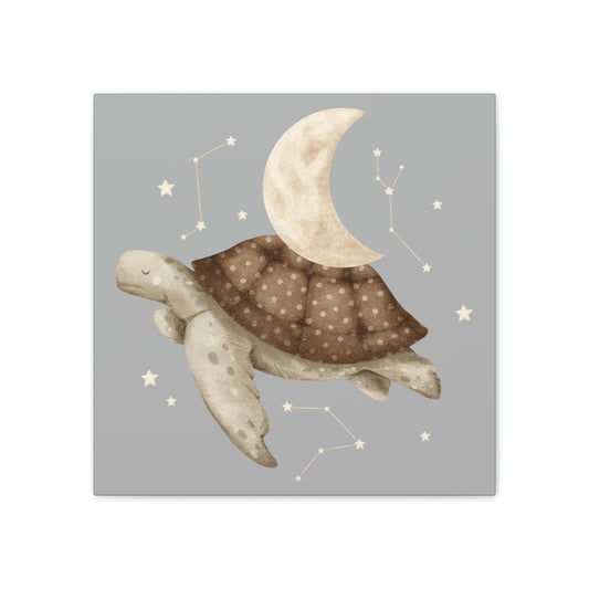 OVI Storybook Art Collection: Sea Turtle's Starlight Journey Canvas Stretched, 0.75"