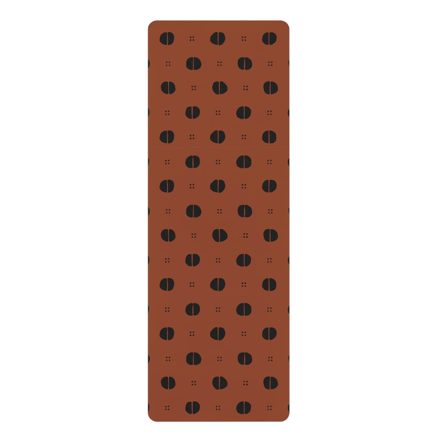 OVI Athletic Collection: African Mudcloth Yoga Mat (Cafe du Kenya)