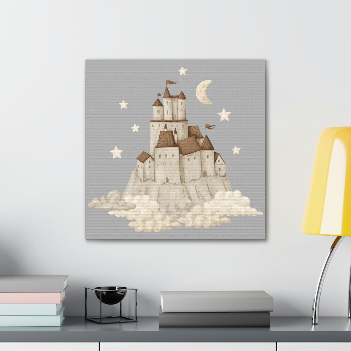 OVI Storybook Art Collection: Midnight Castle Canvas Stretched, 0.75"