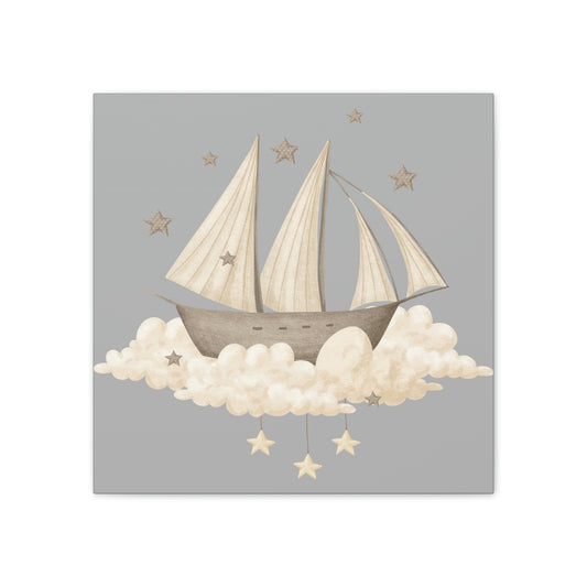 OVI Storybook Art Collection: Starlight Sailing Canvas Stretched, 0.75"